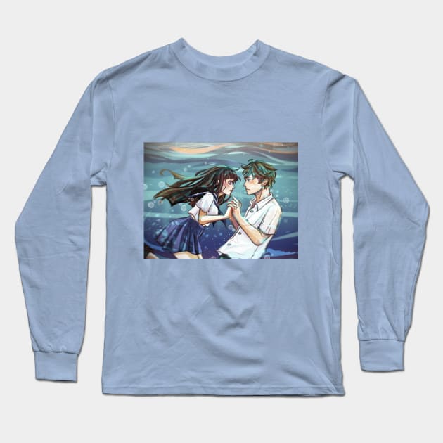 Hyouka Long Sleeve T-Shirt by Narurein